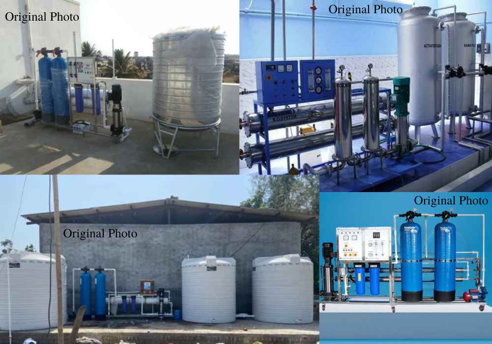 Original Photo RO Plant installation in Bangladesh