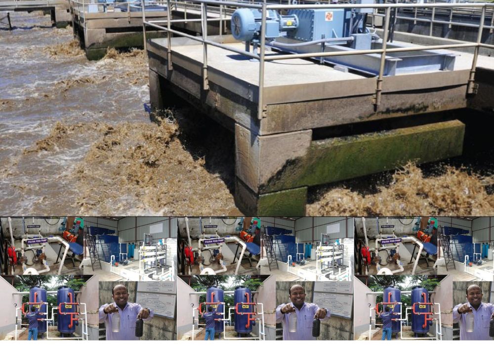 Disposal sewage treatment plant in Bangladesh