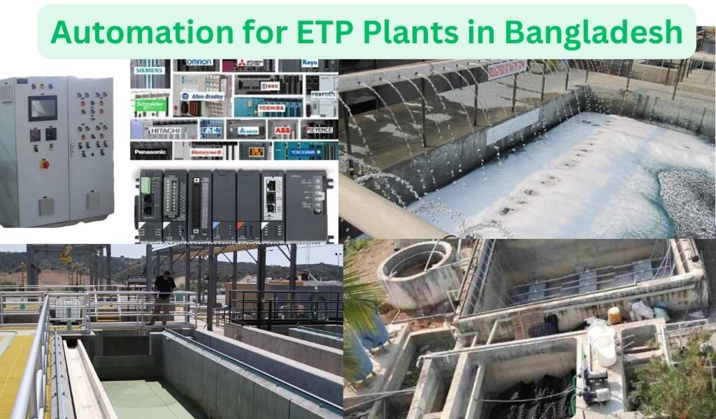 PLC control panel for efficient effluent treatment plant operation in Bangladesh